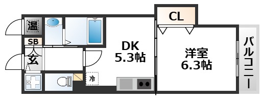 4階の間取り図