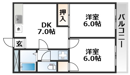 5階の間取り図