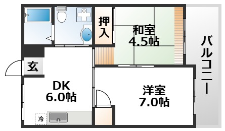 3階の間取り図