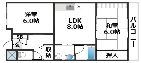 3階の間取り図