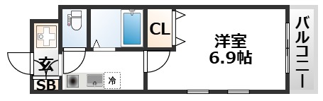 3階の間取り図