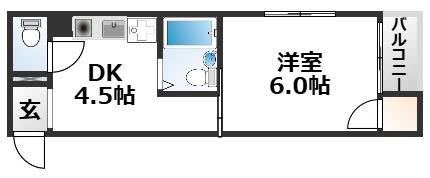 3階の間取り図