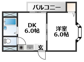 3階の間取り図