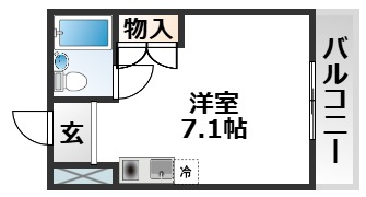 4階の間取り図