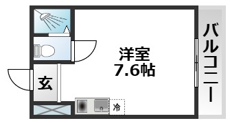 4階の間取り図