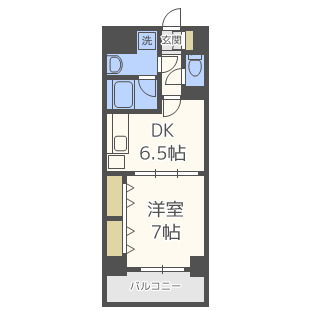 6階の間取り図