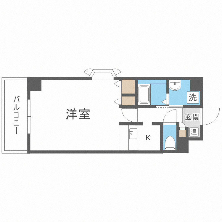 2階の間取り図