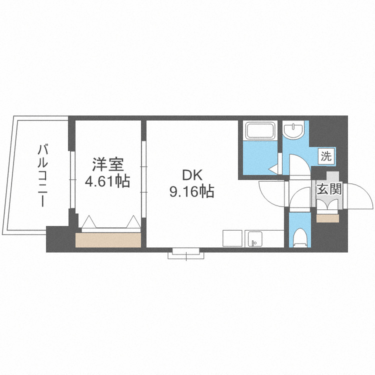 5階の間取り図