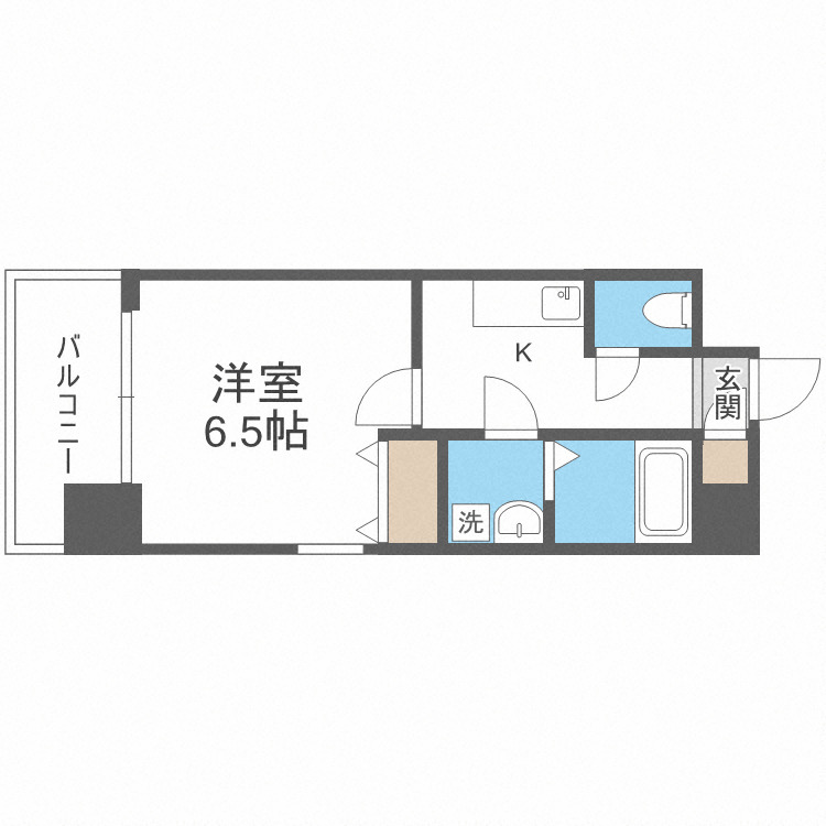 2階の間取り図