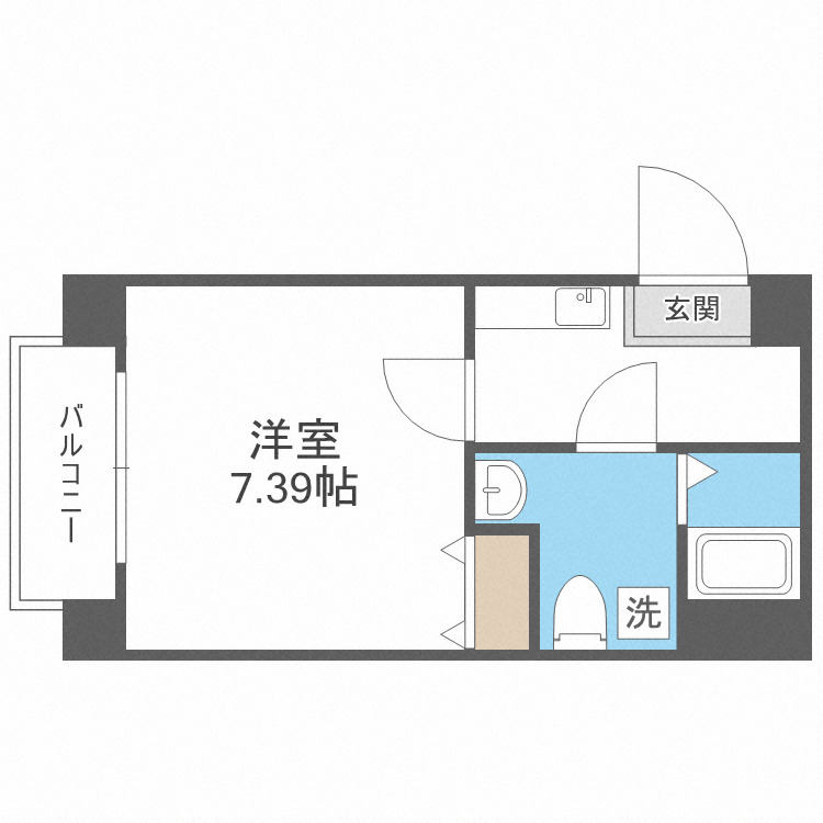 5階の間取り図