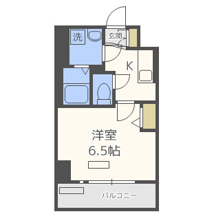 5階の間取り図