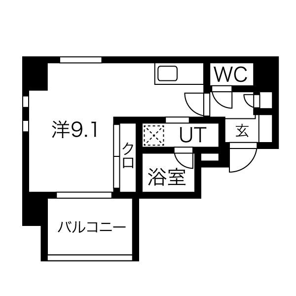 7階の間取り図