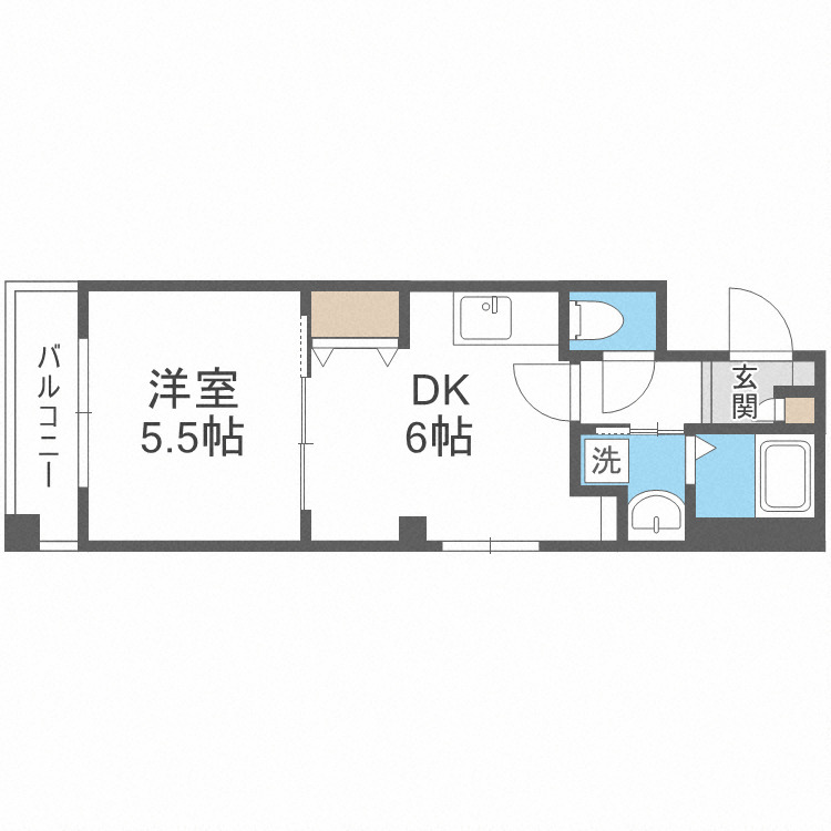 3階の間取り図