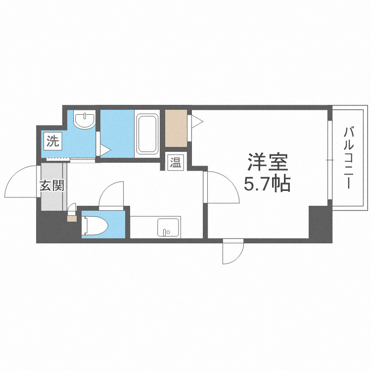 9階の間取り図