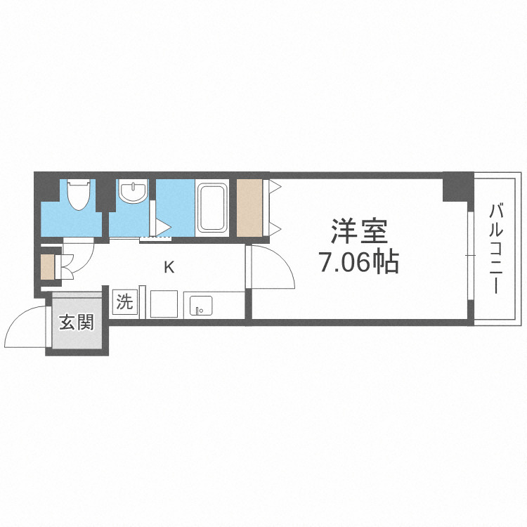 1階の間取り図