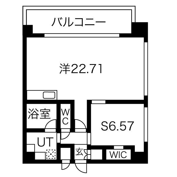 15階の間取り図