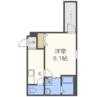 2階の間取り図