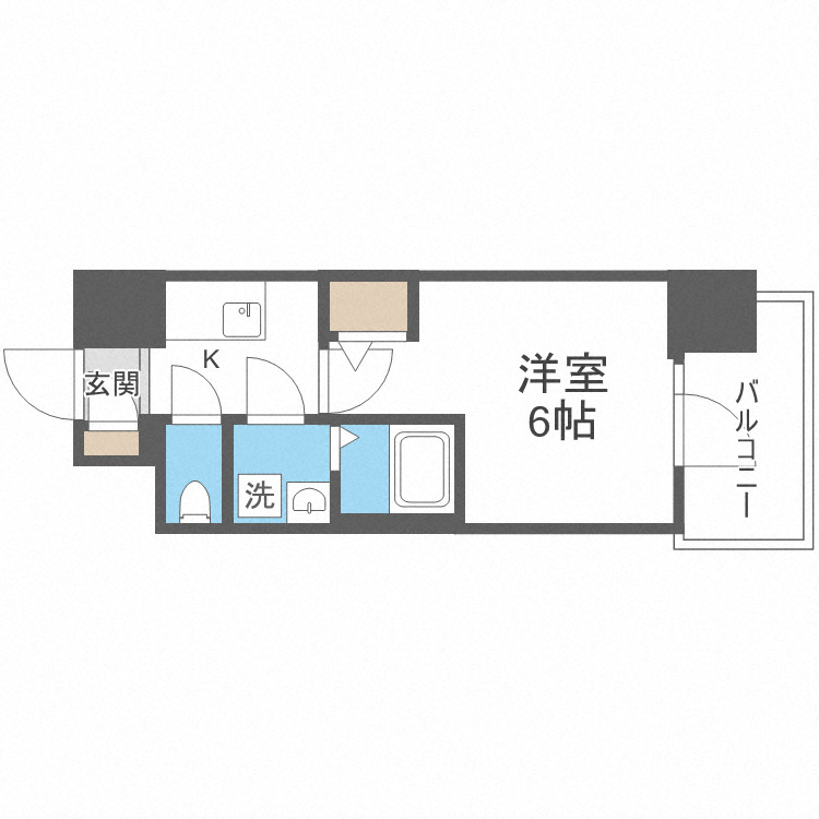 3階の間取り図