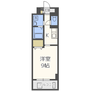 1階の間取り図