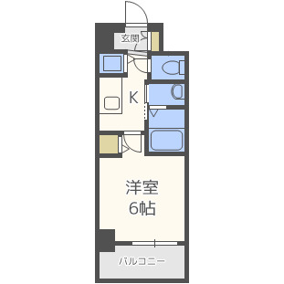 4階の間取り図