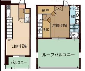 13階の間取り図