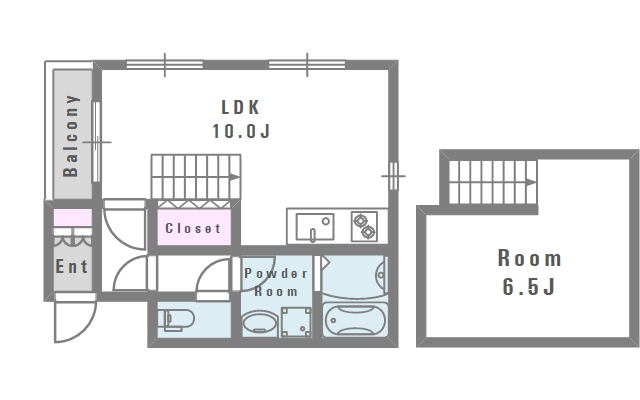 5階の間取り図