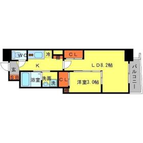 2階の間取り図