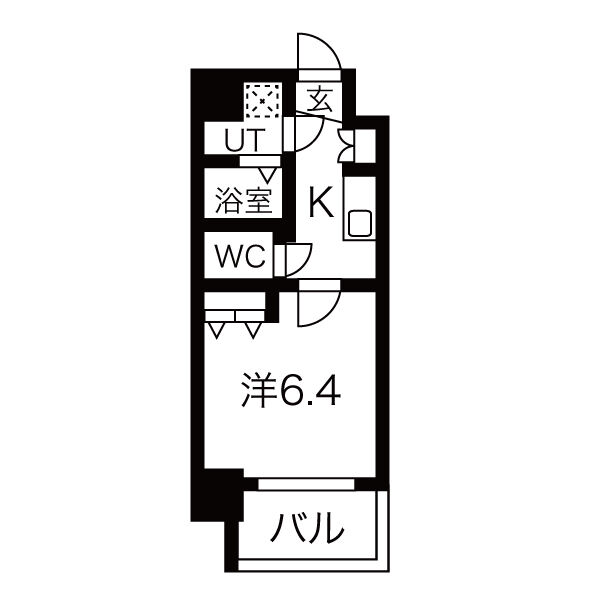 10階の間取り図