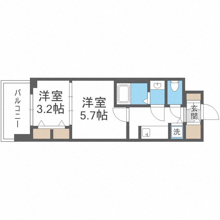 11階の間取り図