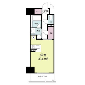 15階の間取り図