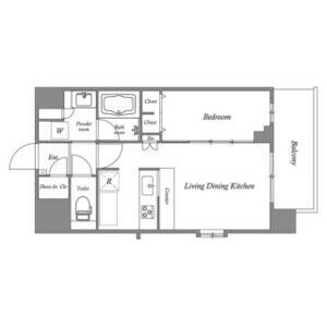 2階の間取り図