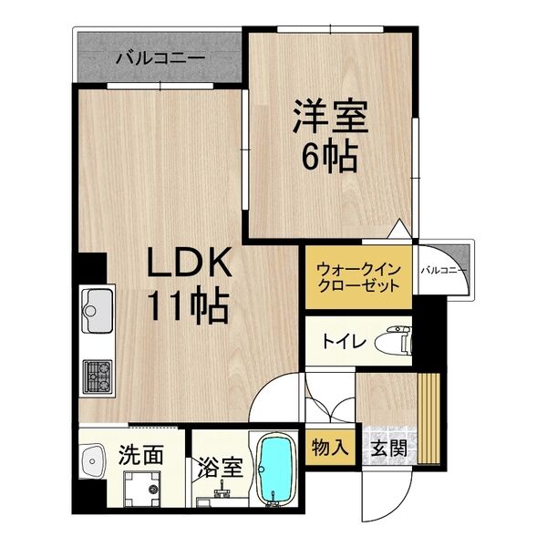 7階の間取り図