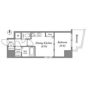 2階の間取り図