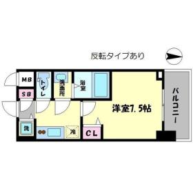 8階の間取り図