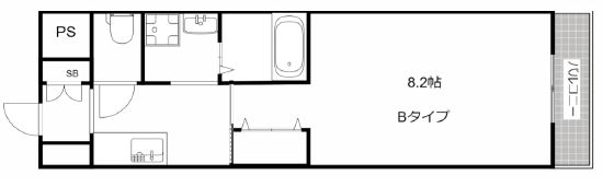 14階の間取り図