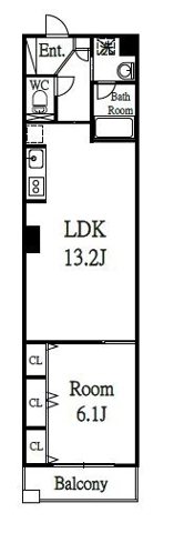 7階の間取り図