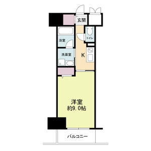 9階の間取り図