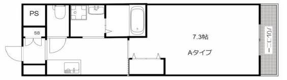 7階の間取り図