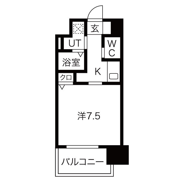 2階の間取り図