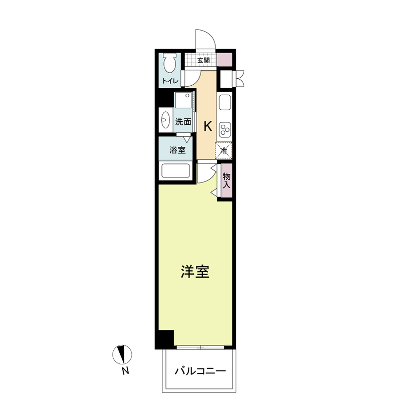5階の間取り図