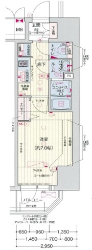12階の間取り図