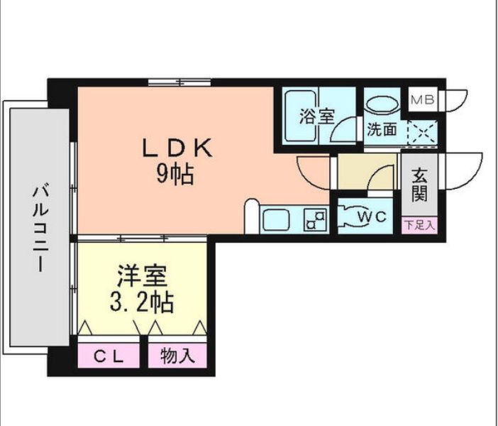 ラルテ天王寺　間取り