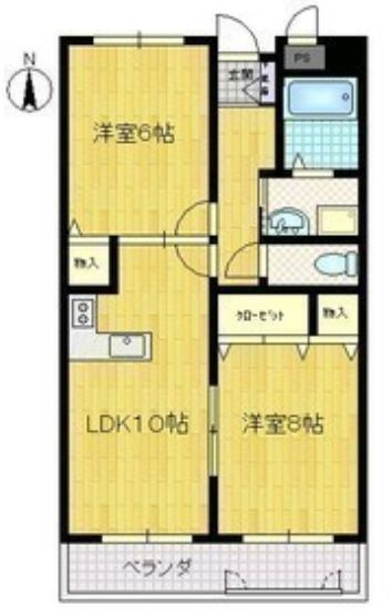 パレーシャル難波　間取り