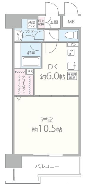グランドゥール敷津　間取り