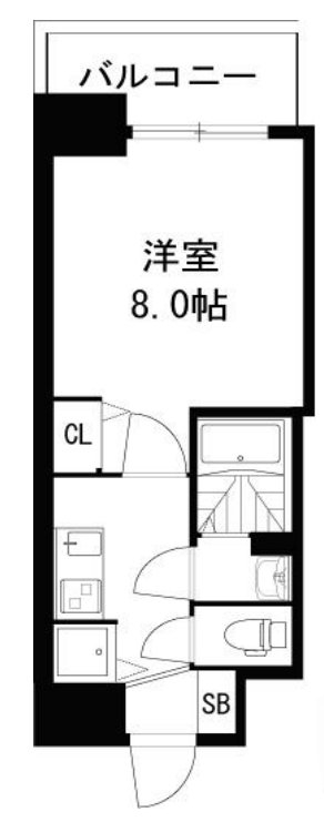 ディームス江坂　間取り