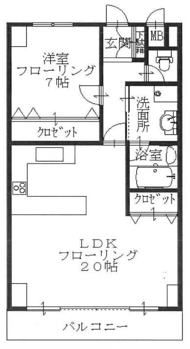 9階の間取り図