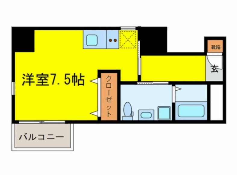 アクアプレイス北浜　間取り