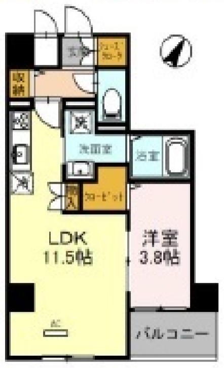 LA MAISON VERTE 間取り