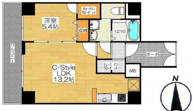 ＲＥＩＯＳ谷町　間取り