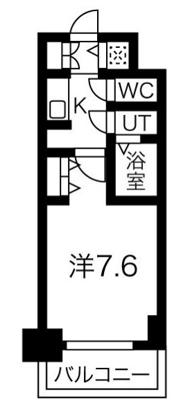 サムティ本町橋ⅡMEDIUS(メディアス) 　間取り